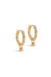 Enamel - Øreringe - Hoops, Belle - Gold