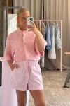 MbyM - Shorts - Meris-M - Pink Wine Stripe