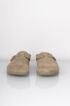 Birkenstock - Sandal - Boston Soft Footbed Suede Leather - Faded Khaki