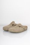 Birkenstock - Sko - Boston Suede Leather - Faded Khaki