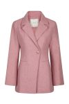 Neo Noir - Blazer - Bowie Herringbone Blazer - Light pink
