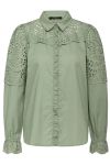 Bruuns Bazaar - Skjorte - Sienna Robine Shirt - Sea Green