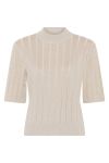 Bruuns Bazaar - Strik - Women AnemonesBBGlady Knit - Sand With Lurex