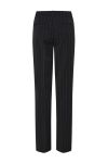Bruuns Bazaar - Bukser - Women HydrangeaBBCigga Pants - Black Pinstripe
