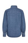 Bruuns Bazaar - Skjorte - Women CanaBBBess Shirt - Dark Blue Denim