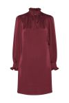 Bruuns Bazaar - Kjole - Women AcaciaBBTarese Dress - Burgundy