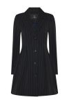 Bruuns Bazaar - Kjole - Women HydrangeaBBTova Dress - Black Pinstripe 