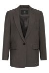 Bruuns Bazaar - Blazer - CindySus Frida Blazer - Dark Grey Mel