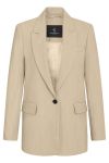 Bruuns Bazaar - Blazer - CindySusBB Frida Blazer - Beige Melange