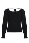 Bruuns Bazaar - Bluse - Celosia Otilie Knit - Black