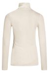 Bruuns Bazaar - Bluse - AngelaBB Roll Neck - Snow White