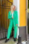Bruuns Bazaar - Bukser - CindySus Dagny Pants - Bright Green