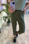 Bruuns Bazaar - Bukser - CindySus Dagny Pants - Dusty Olive