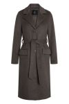 Bruuns Bazaar - Jakke - Catarina Novelle Coat - Major Brown Melange
