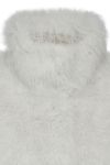 Bruuns Bazaar - Jakke - Erigeron Furry Jacket - Snow White