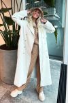 Bruuns Bazaar - Jakke - Floretta Carson Coat - White Cream