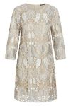 Bruuns Bazaar - Kjole - AbutilonBBKata Dress - Silver Beige