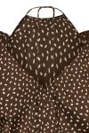 Bruuns Bazaar - Kjole - AcaciaBBAdria Dress - Brown/Cream Dot Print