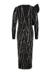 Bruuns Bazaar - Kjole - DaffiBB Keiras Dress - Black/Silver