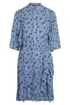 Bruuns Bazaar - Kjole - Jacinta Costa Dress - Blue Print