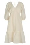 Bruuns Bazaar - Kjole - Mimosa Indija Dress - White Cream