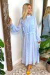 Bruuns Bazaar - Kjole - Nettle Therese Dress - Sky