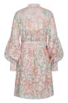 Bruuns Bazaar - Kjole - TriteliaBBQunelle Dress - Peach Flower Print (Levering midt marts)