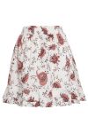Bruuns Bazaar - Nederdel - Aster Ohline Skirt - Paisley Flower Print