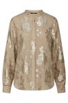 Bruuns Bazaar - Skjorte - Bottlebrush Corinnas Shirt - Silver Mink