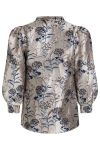Bruuns Bazaar - Skjorte - Eustoma Luz Shirt - Cobber Flower