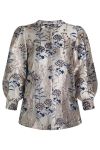 Bruuns Bazaar - Skjorte - Eustoma Luz Shirt - Cobber Flower
