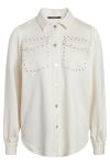 Bruuns Bazaar - Skjorte - Lucerne Kazan Shirt - White Cream