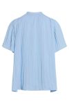 Bruuns Bazaar - T-shirt - Camilla Ellevira Shirt - Sky