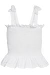 Bruuns Bazaar - Top - Carla Anna Top - White
