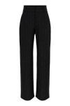 JDY - Bukser - Mary Occasion Pant - Black Silver Pinstripe