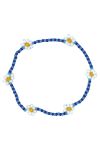 By Stær - Armbånd - Armbånd m. små blomster - Blå