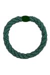 By Stær - Hårelastik - Braided Hairties - Mørkegrøn