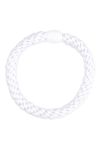 By Stær - Hårelastik - Braided Hairties - White