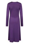 BZR - Kjole - Imma Wrapla Dress - Royal Purple