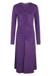 BZR - Kjole - Imma Wrapla Dress - Royal Purple