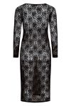 BZR - Kjole - Lacey Tubina Dress - Black