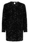 BZR - Kjole - Sparkles Dia Dress - Black
