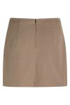 BZR - Nederdel - Vibe Mini Skirt - Major Brown