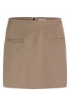 BZR - Nederdel - Vibe Mini Skirt - Major Brown