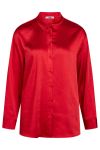 BZR - Skjorte - Satina Utillas Shirt - Fiery Red
