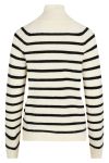 BZR - Strik - Dallas Gilbert Knit - Snow White With Black Stripe