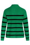 BZR - Strik - Daytona Noelle Knit - Frosty Sprouce w. Black Stripe