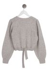 BZR - Strik - Soft Ballet Knit Top - Nomad Melange