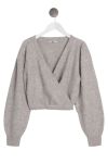 BZR - Strik - Soft Ballet Knit Top - Nomad Melange