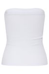 BZR - Top - Fiona Crossover Top - White